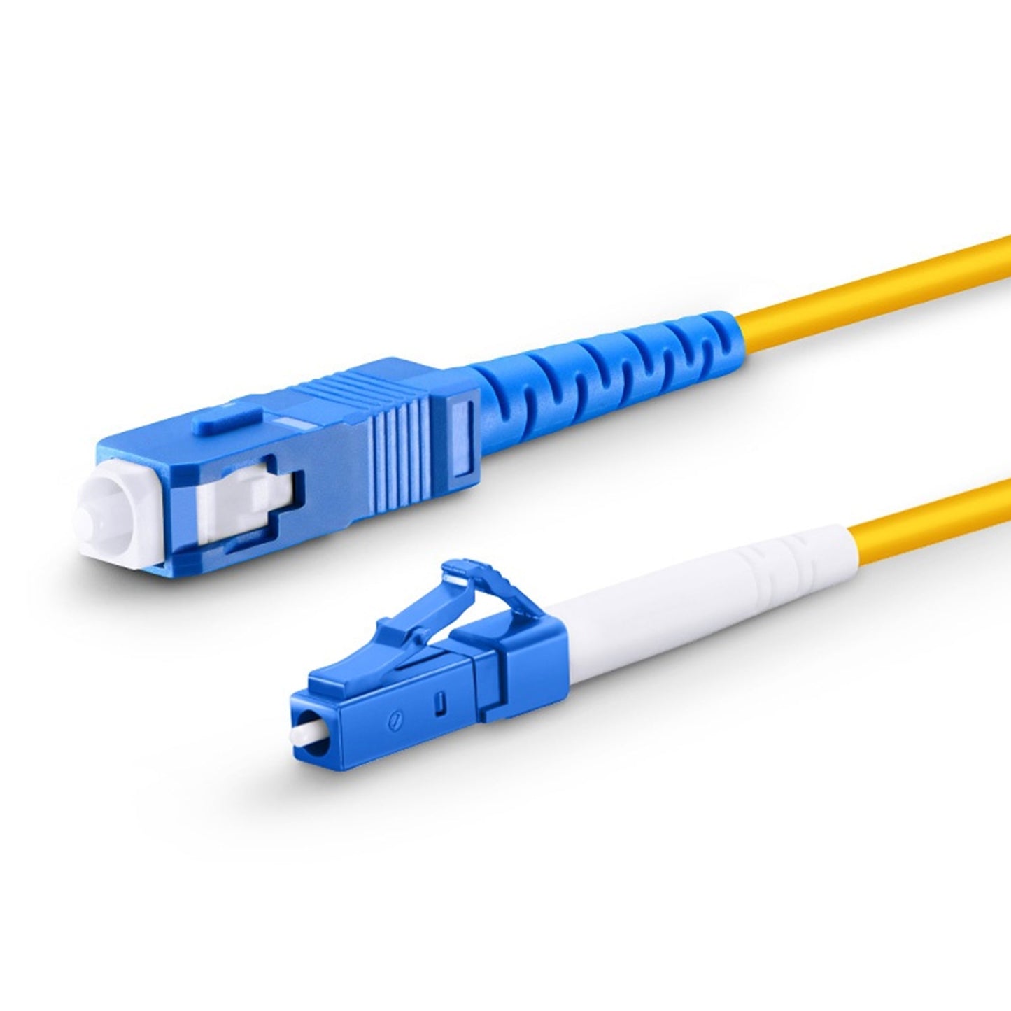 2 m Fiber Patch Cable, LC UPC to LC UPC, Duplex, 2 Fibers, Single Mode (OS2)