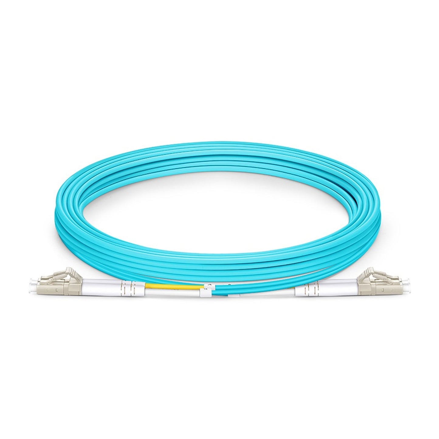 3m Fiber Patch Cable, LC UPC to LC UPC, Duplex, 2 Fibers, Multimode (OM3)FS