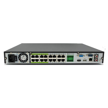 Dahua DHI-NVR4216-16P-4KS2/L  16 Channel POE NVR