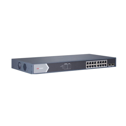 Hikvision 16-Port Gigabit Unmanaged PoE DS-3E0518P-E/M