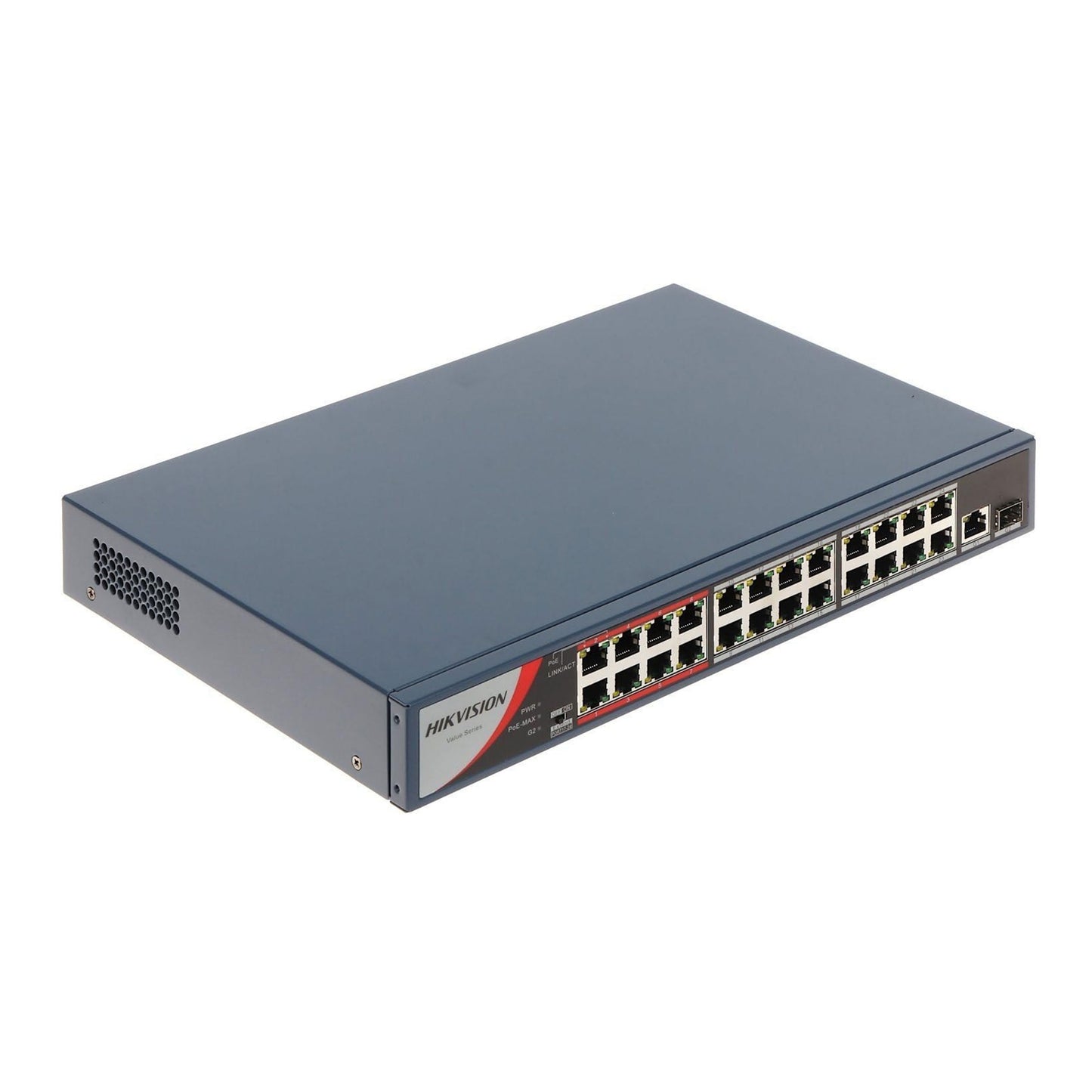 Hikvision  24Port Fast Ethernet Unmanaged PoE Switch DS-3E0326P-E/M
