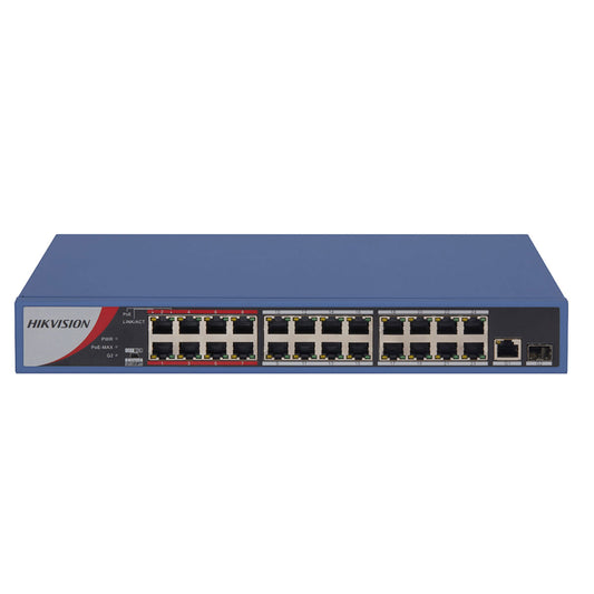 Hikvision  24Port Fast Ethernet Unmanaged PoE Switch DS-3E0326P-E/M