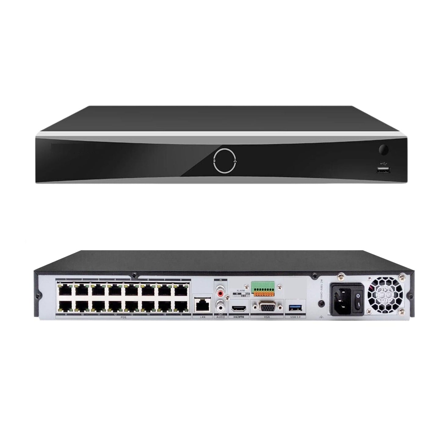 HIKVISION DS-7616NXI-K2/16P  16 Channel  NVR  with 16 PoE Port