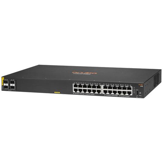 Aruba 6100 24G Class4 PoE 4SFP+ 370W Switch JL677A