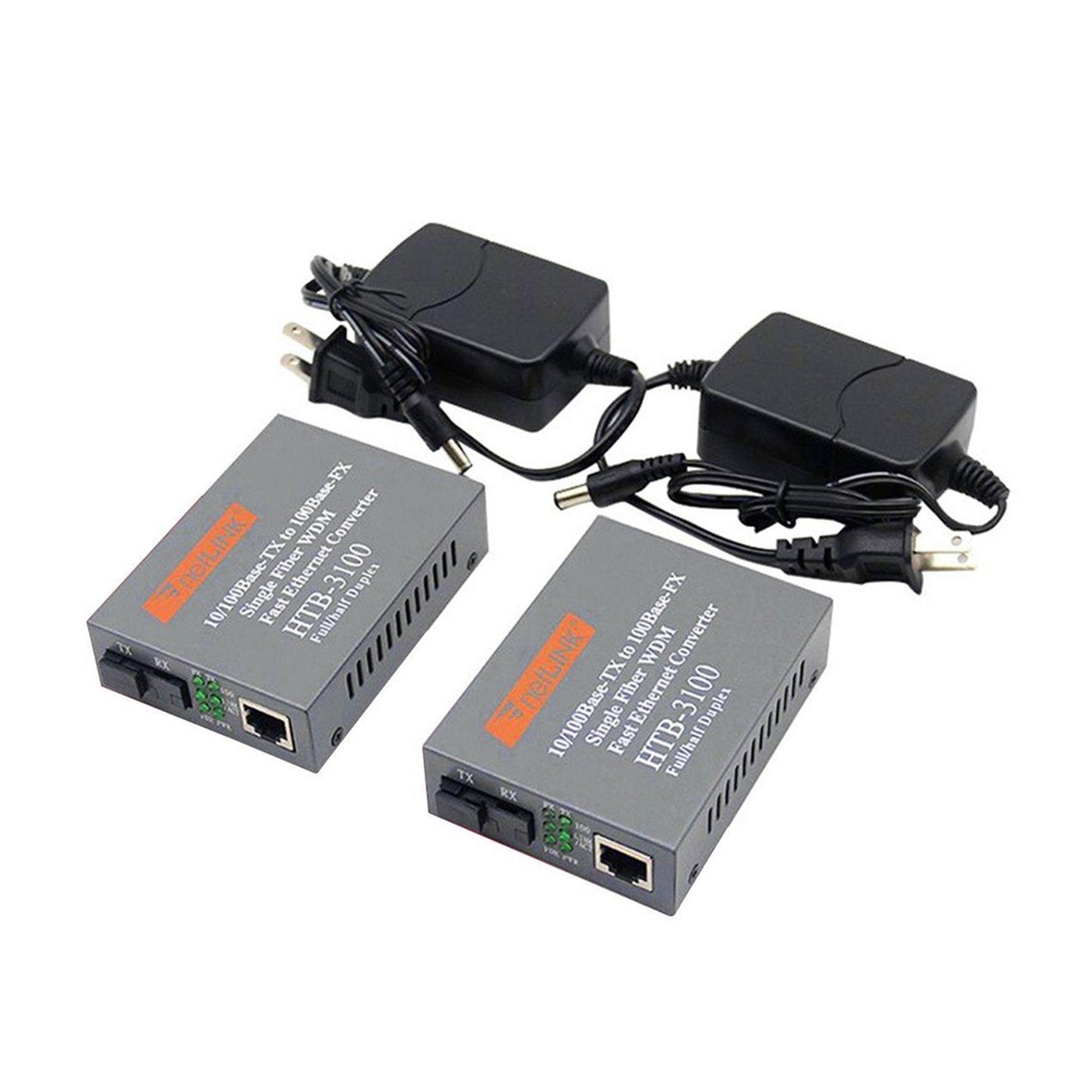 Netlink Fiber Optic Media Converter (Pair)