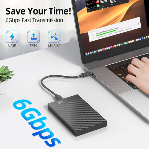 SANZANG  USB C 2.5" SATA Enclosure