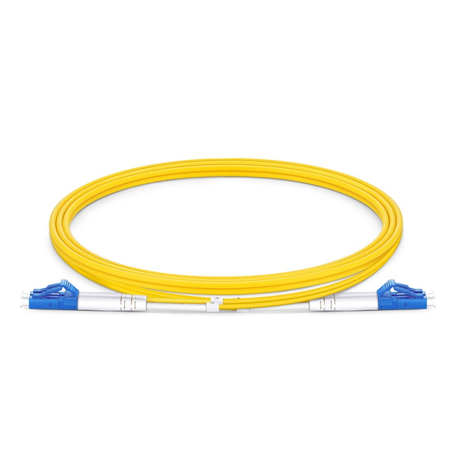 1m Fiber Patch Cable, LC UPC to LC UPC, Duplex, 2 Fibers, Single Mode (OS2)