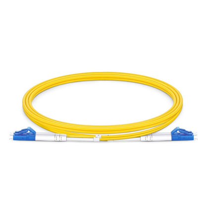1m Fiber Patch Cable, LC UPC to LC UPC, Duplex, 2 Fibers, Single Mode (OS2)