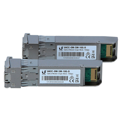 Ubiquiti 10Gbps Single-Mode Optical Module (2 Pack)