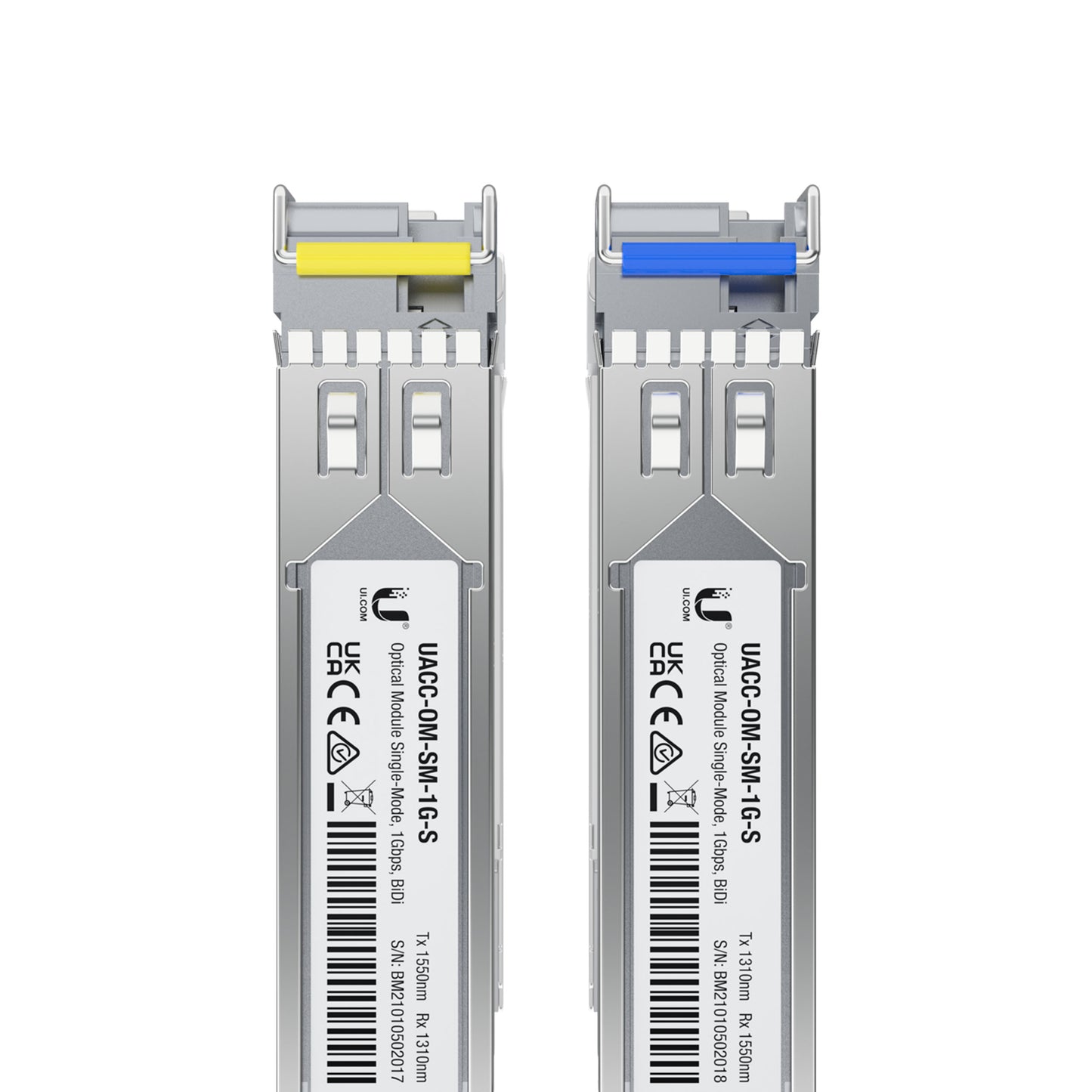 Ubiquiti Single Mode 1.25G LC Bi-Directional SFP Pair